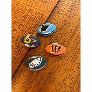 Shoe charms compatible with croc shoes